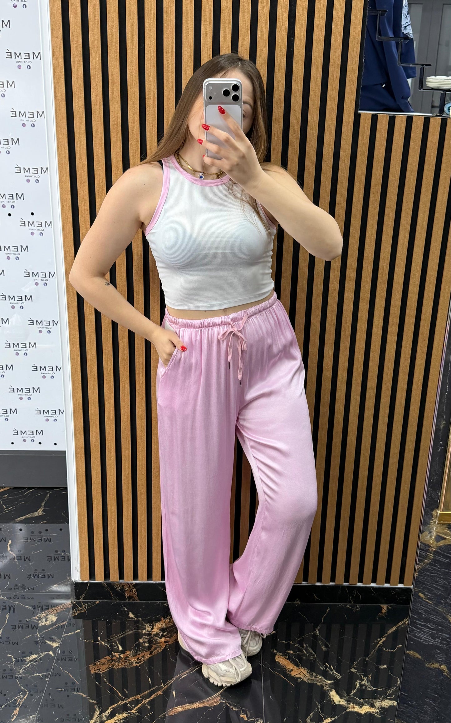 PANTALONE SATIN